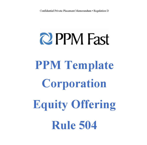 rule 504 equity ppm